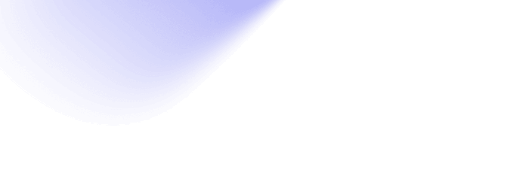 Glow top-left