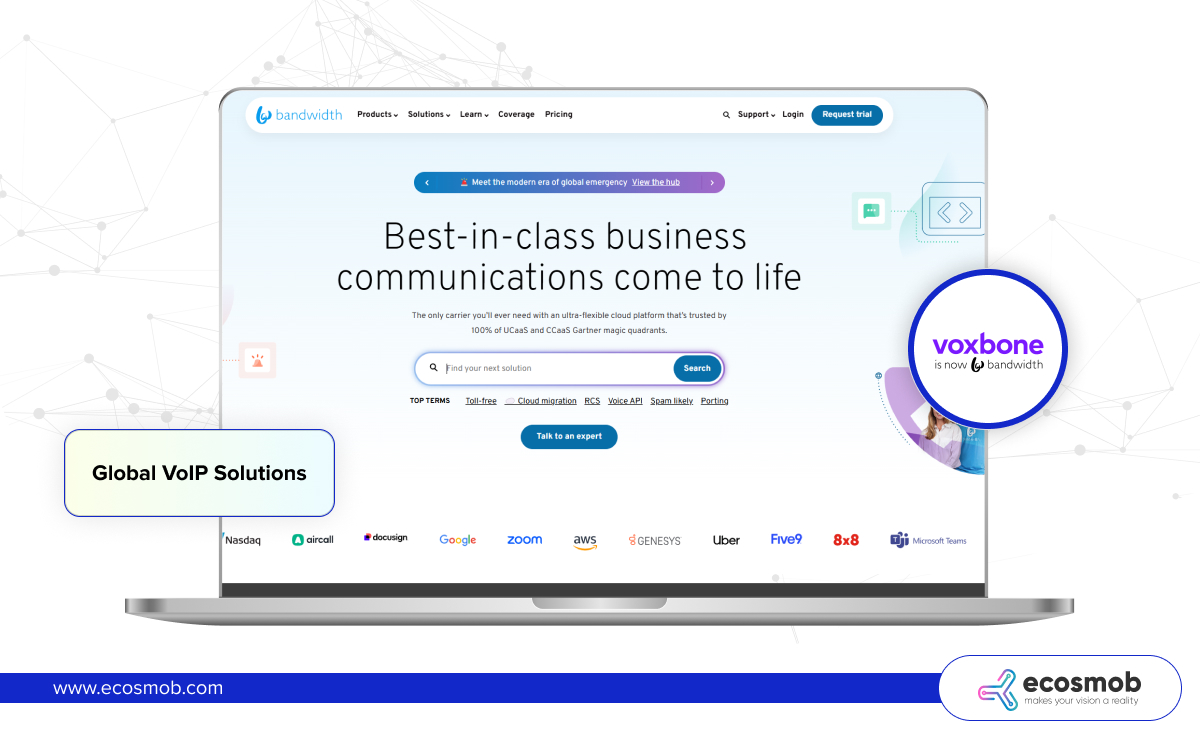 Voxbone (Now Bandwidth)