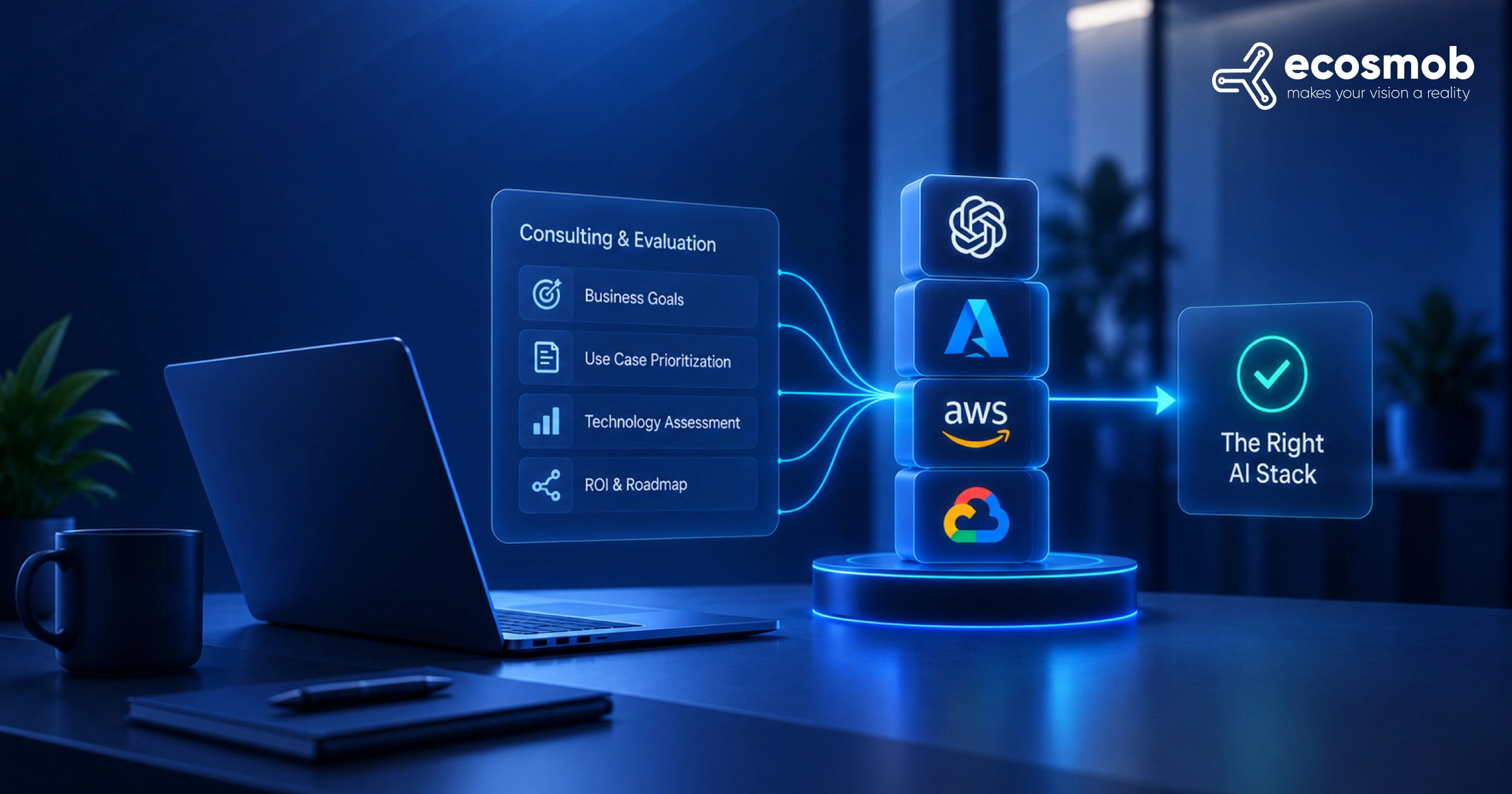 Ecosmob Launches ‘Conversational AI Consulting & Platform Selection’ for the Perfect AI Stack Choices