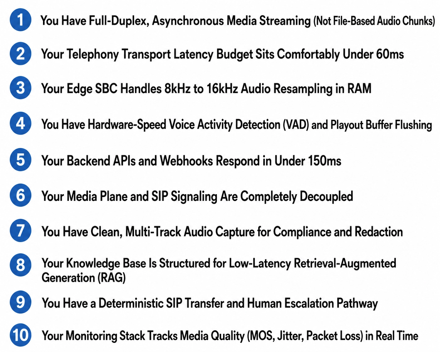 10 Signs Your CPaaS/UCaaS/CCaaS Platform Is Ready for Voice AI Agents
