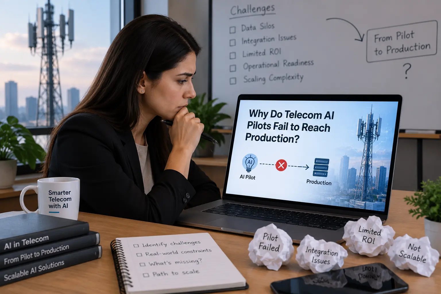 Why Do Telecom AI Pilots Fail to Reach Production?